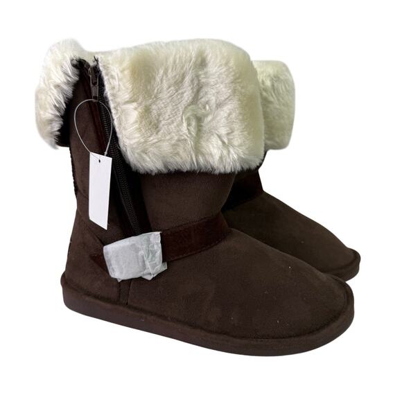 Easy USA Women’s Winter Boots sz 9 Warm Fur‎ Insulated NEW # M461 - Picture 2 of 9